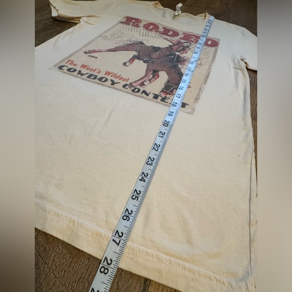 Bella Canvas Retro Style Rodeo Cowboy Shirt Women’s Size Small. - Picture 9 of 13